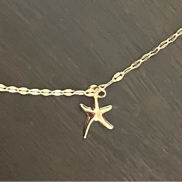Gold Starfish Anklet/Bracelet - Picture 3 of 4